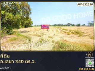 For sale land in Sena, Phra Nakhon Si Ayutthaya