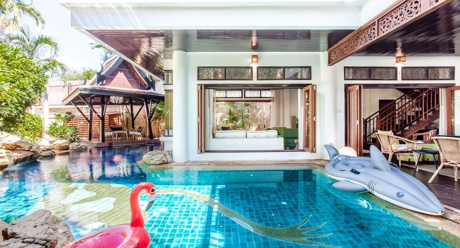 For rent and for sale 4 bed villa in Jomtien, Pattaya
