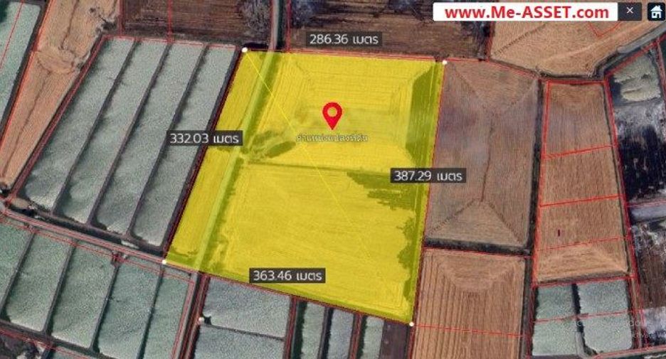 For sale land in Song Phi Nong, Suphan Buri