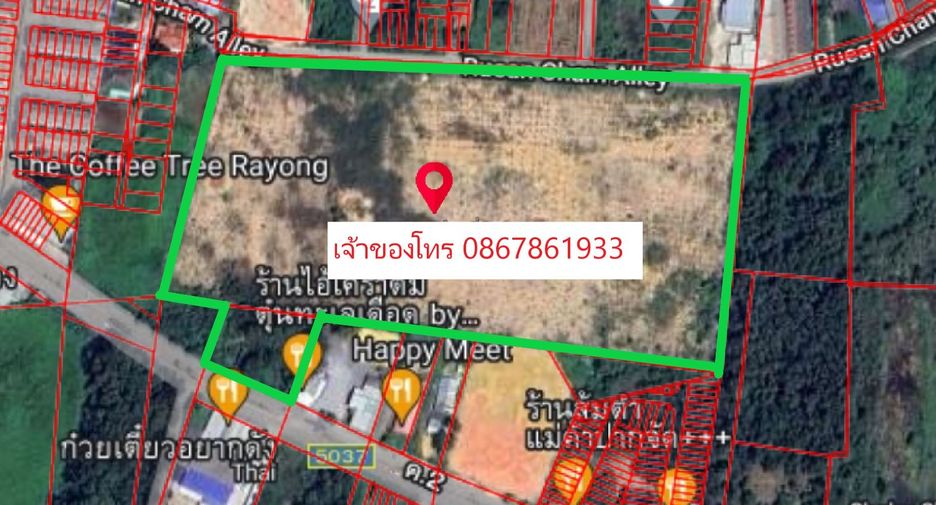 Terreno en venta en Mueang Rayong, Rayong