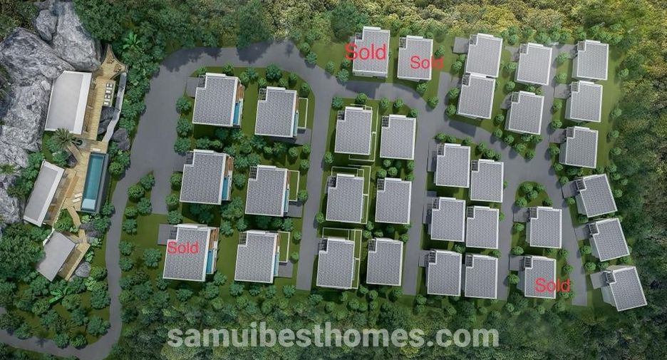 For sale 3 bedrooms villa in Ko Samui, Surat Thani