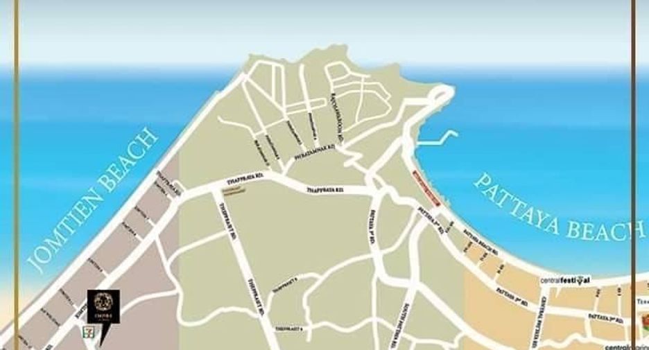 À vendre studio condo à Bang Lamung, Chonburi