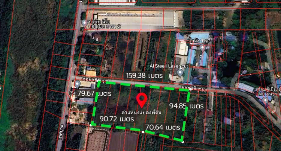 For sale land in Thanyaburi, Pathum Thani
