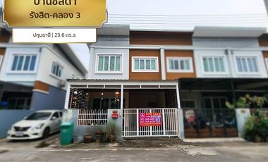 For sale 3 bed townhouse in Khlong Luang, Pathum Thani