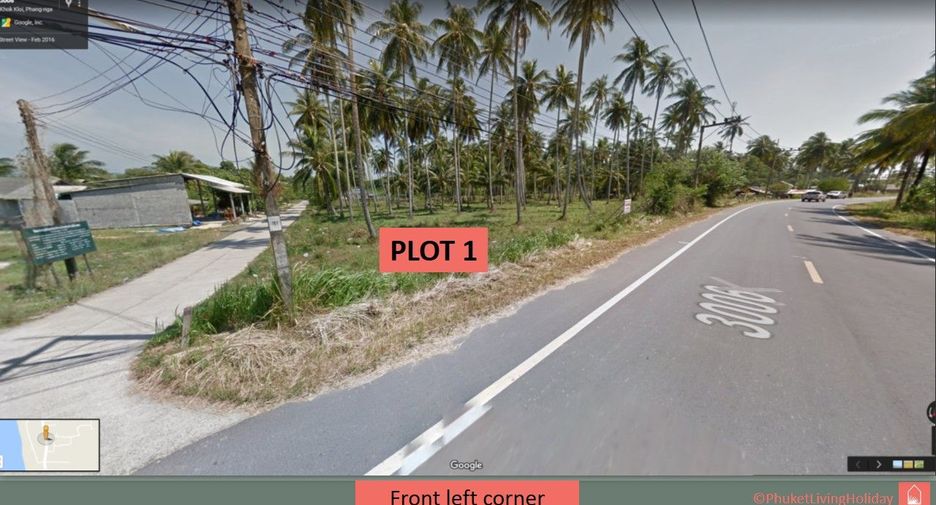 For sale land in Takua Thung, Phang Nga