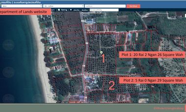 For sale land in Takua Thung, Phang Nga