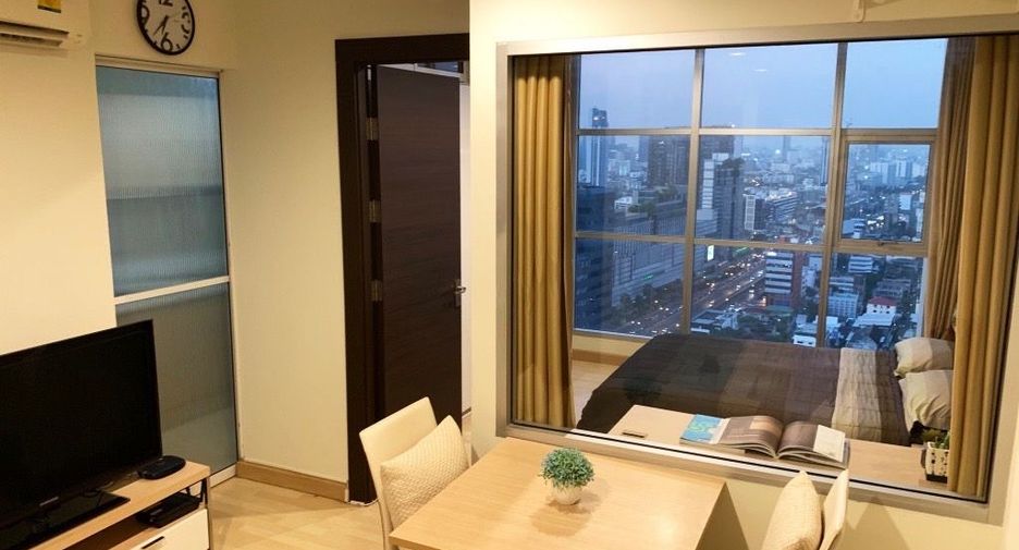 For rent 1 bed condo in Huai Khwang, Bangkok Hipflat