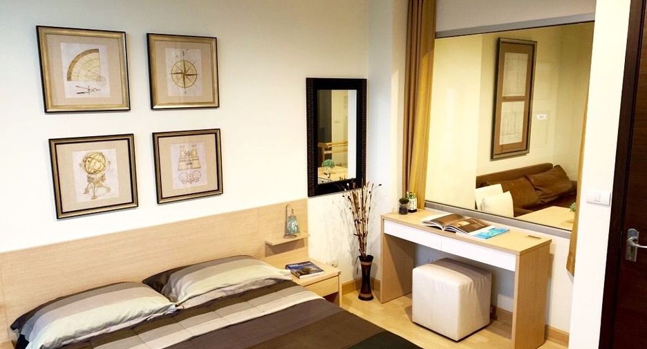 For rent 1 bed condo in Huai Khwang, Bangkok Hipflat