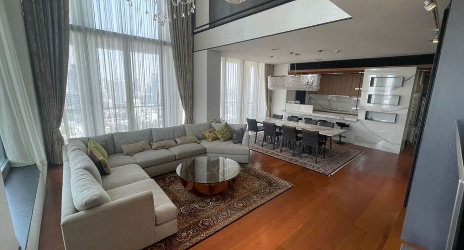 For rent and for sale 4 bedrooms condo in Sathon, Bangkok