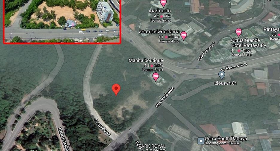 For sale land in Bang Lamung, Chonburi