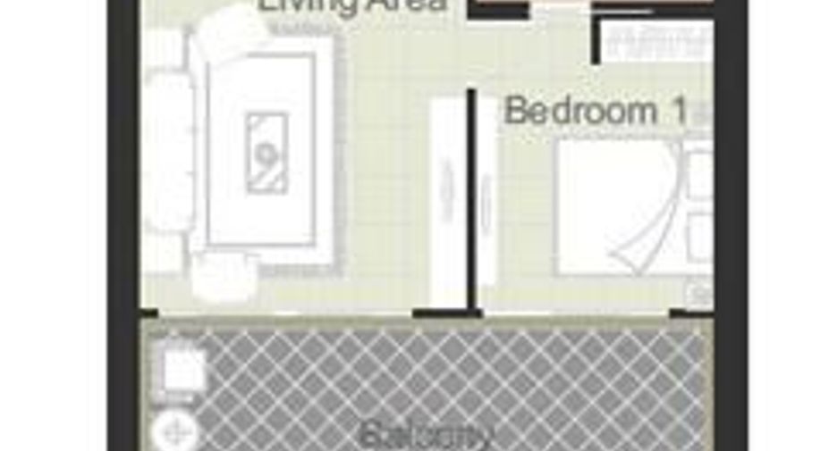 For rent 2 bedrooms condo in Bang Lamung, Chonburi