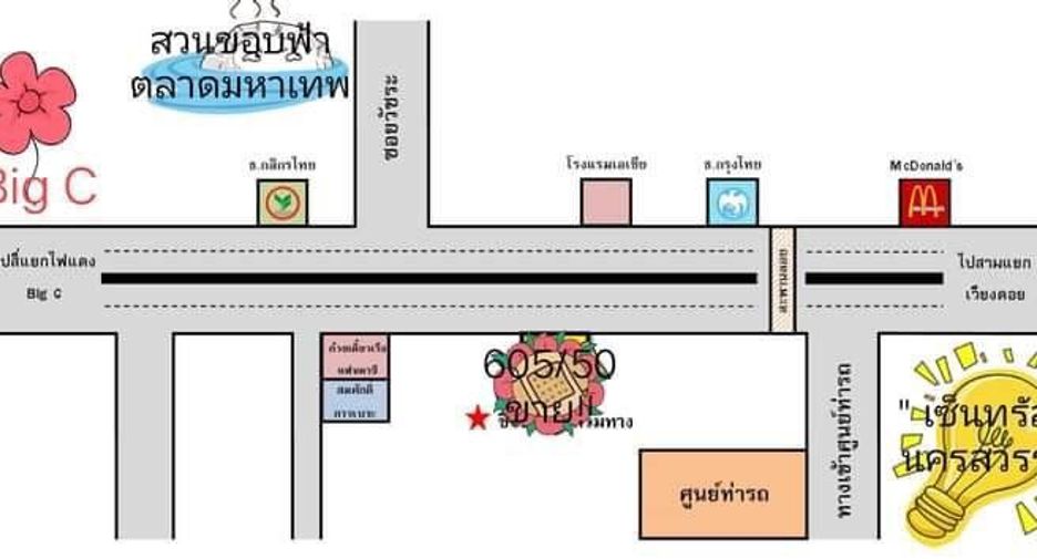 For sale retail Space in Mueang Nakhon Sawan, Nakhon Sawan