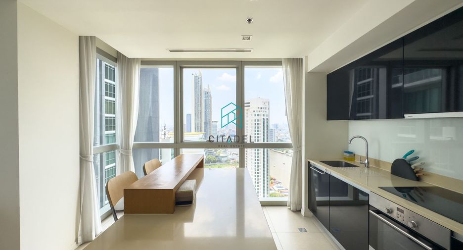 For rent and for sale 2 bedrooms condo in Sathon, Bangkok