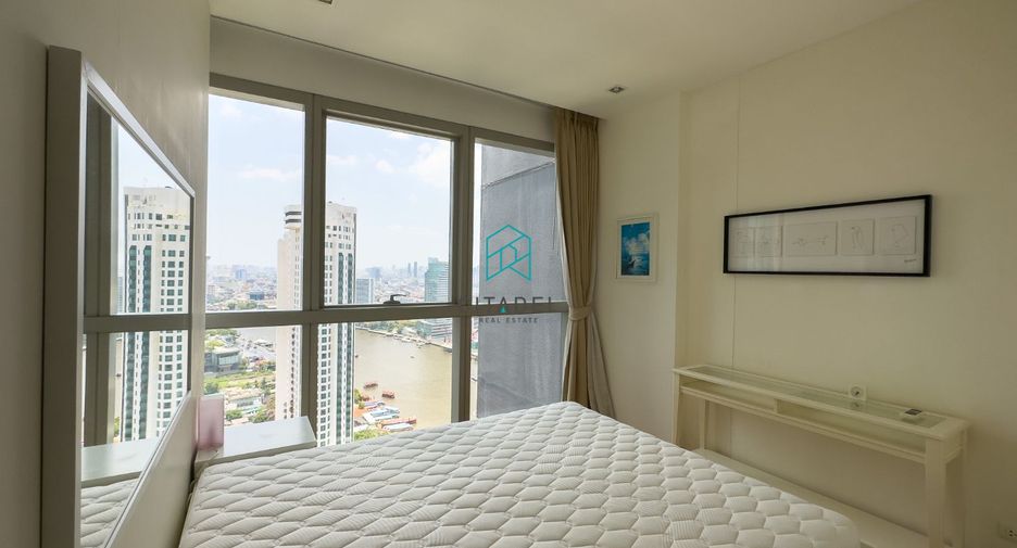 For rent and for sale 2 bedrooms condo in Sathon, Bangkok