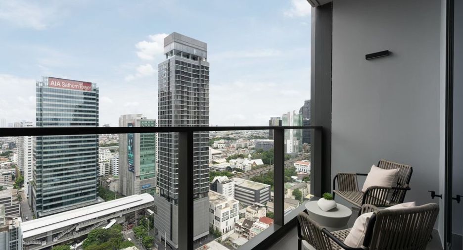 For rent 2 bedrooms condo in Sathon, Bangkok