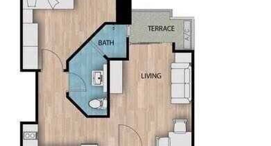 Wohnung zum Kauf mit 1 Zimmer in Mueang Nonthaburi, Nonthaburi