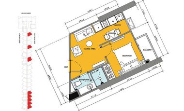 For sale 1 bed condo in Bang Lamung, Chonburi