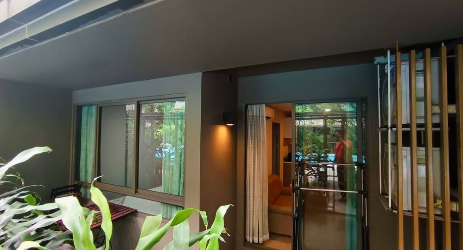 For rent 1 bed condo in Huai Khwang, Bangkok