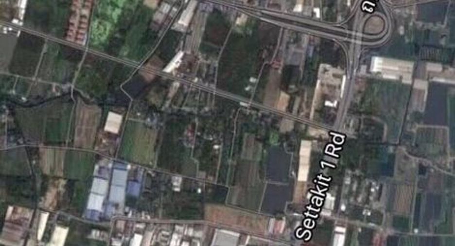 For rent そして for sale land in Krathum Baen, Samut Sakhon