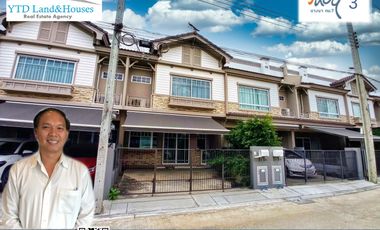 For rent and for sale 3 bed townhouse in Bang Phli, Samut Prakan