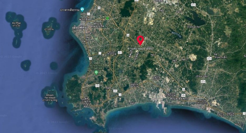 For sale land in Nikhom Phatthana, Rayong