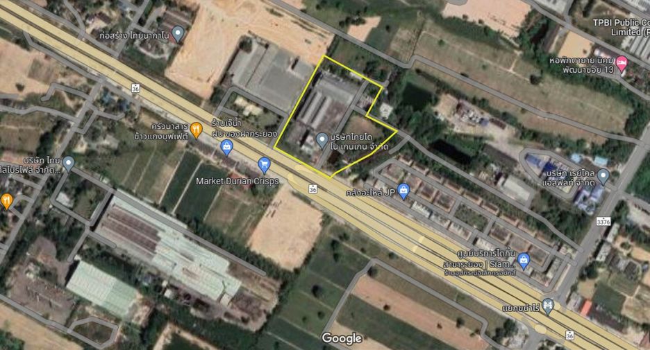 For sale land in Nikhom Phatthana, Rayong