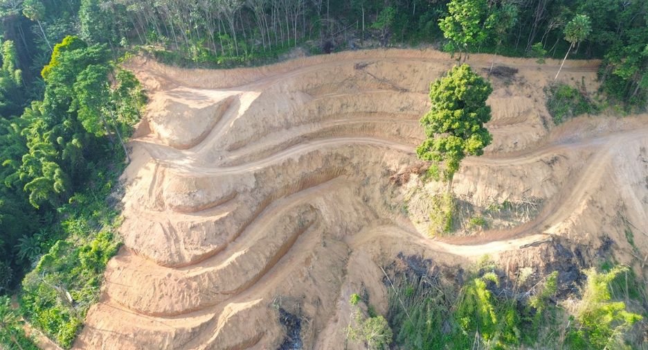 For rent and for sale land in Takua Thung, Phang Nga