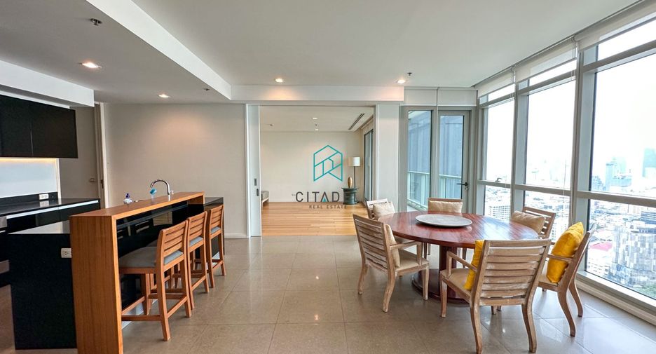 For rent and for sale 3 bedrooms condo in Sathon, Bangkok