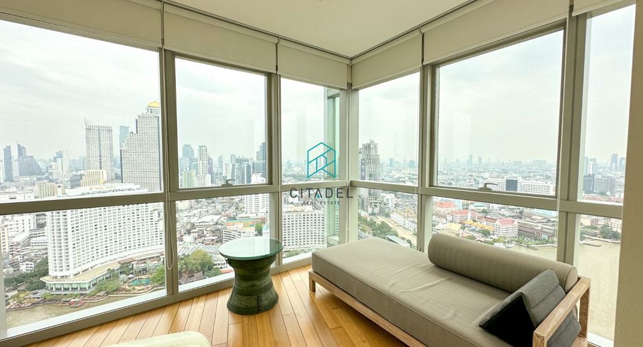 For rent and for sale 3 bedrooms condo in Sathon, Bangkok