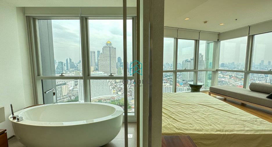 For rent and for sale 3 bedrooms condo in Sathon, Bangkok