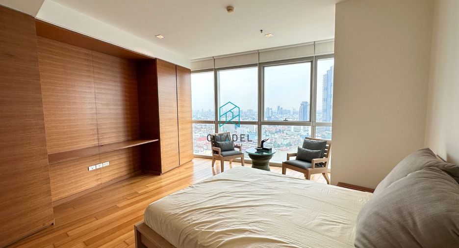 For rent and for sale 3 bedrooms condo in Sathon, Bangkok