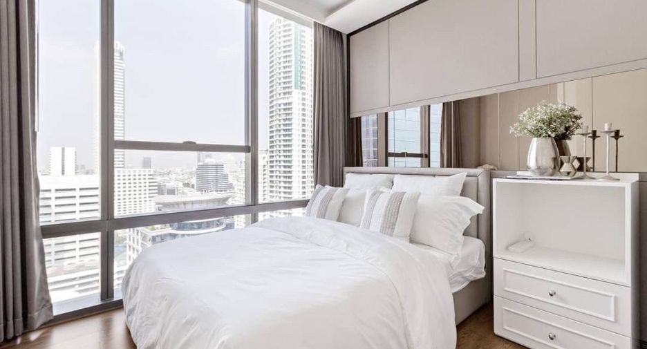 For rent and for sale 2 bedrooms condo in Sathon, Bangkok