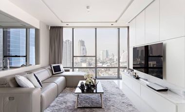 For rent and for sale 2 bedrooms condo in Sathon, Bangkok