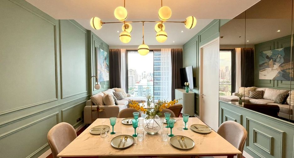 For rent 2 bedrooms condo in Watthana, Bangkok