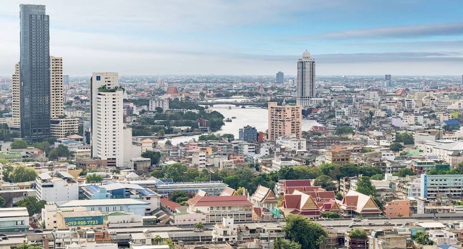 Wohnung zur Miete und zum Kauf mit 1 Zimmer in Bang Rak, Bangkok