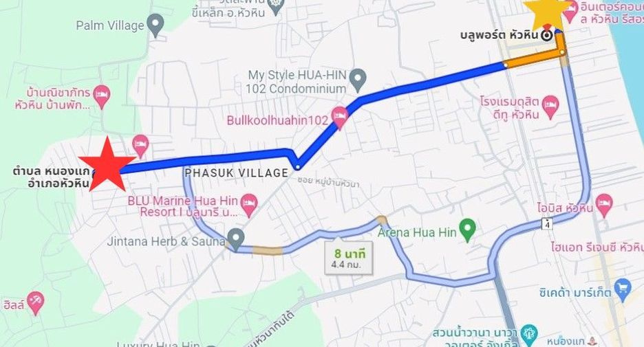 For sale land in Hua Hin, Prachuap Khiri Khan