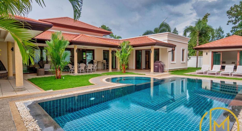 For rent and for sale 4 bedrooms villa in Thalang, Phuket