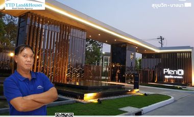For rent 3 bed townhouse in Bang Phli, Samut Prakan