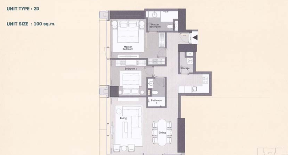 For sale 2 bedrooms condo in Pathum Wan, Bangkok