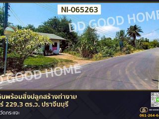 For sale land in Mueang Prachinburi, Prachin Buri