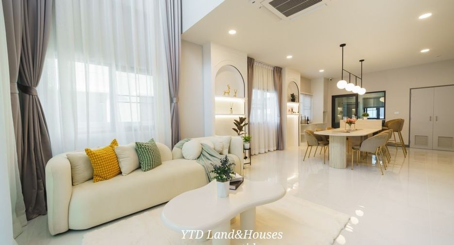 ให้เช่า และ ขาย 4 เตียง บ้านเดี่ยว ใน บางพลี, สมุทรปราการ