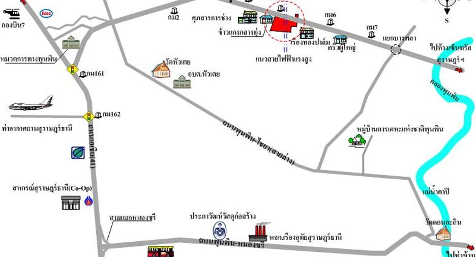 For sale land in Phunphin, Surat Thani