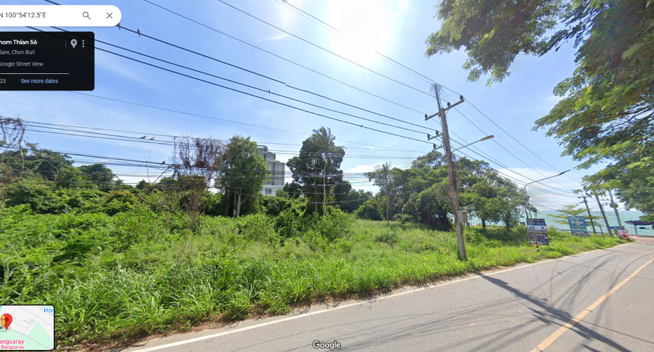 For rent land in Na Jomtien, Pattaya