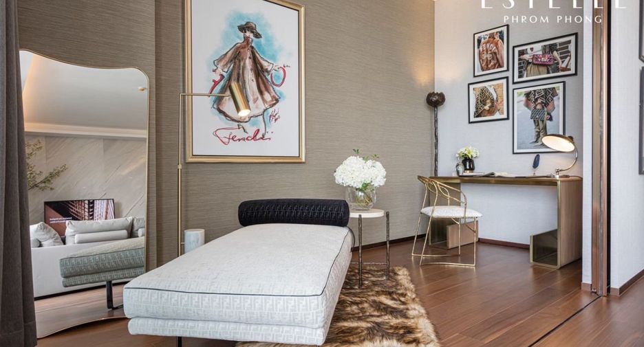 Condo en alquiler de 2 habitaciones en Khlong Toei, Bangkok