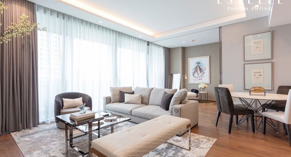Condo en alquiler de 2 habitaciones en Khlong Toei, Bangkok