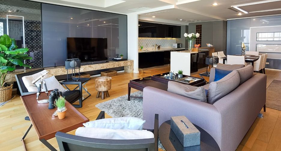 For rent 2 bedrooms condo in Sathon, Bangkok