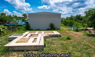 For sale warehouse in Aranyaprathet, Sa Kaeo