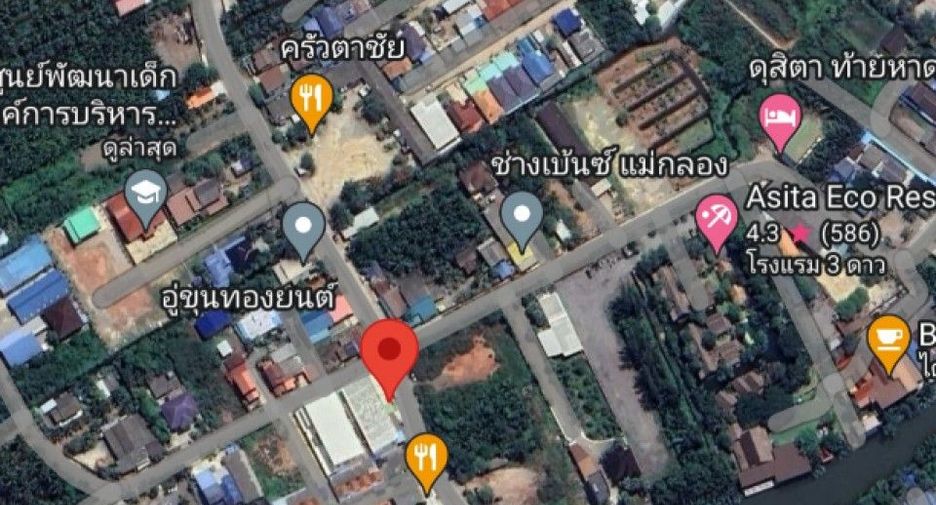 For sale 4 bed retail Space in Mueang Samut Songkhram, Samut Songkhram
