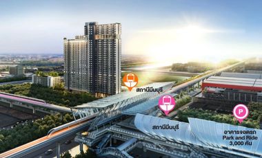 For sale 2 bedrooms condo in Min Buri, Bangkok