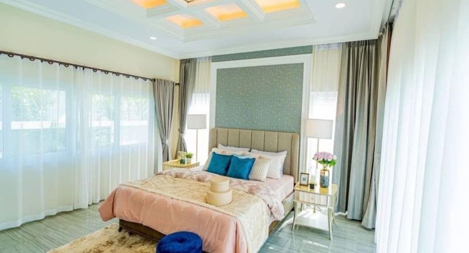 À louer 3 chambres maison à Bang Lamung, Chonburi